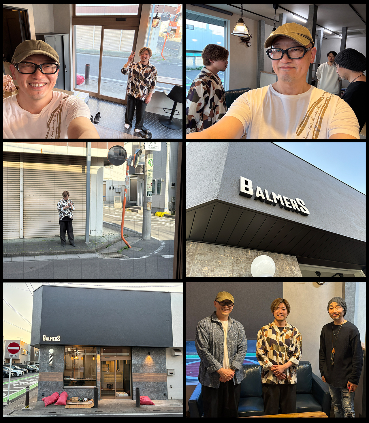 250501bh飯島由敬プロデュース日進メンズサロン理容室BALMERS（バルマーズ）店舗完成-2