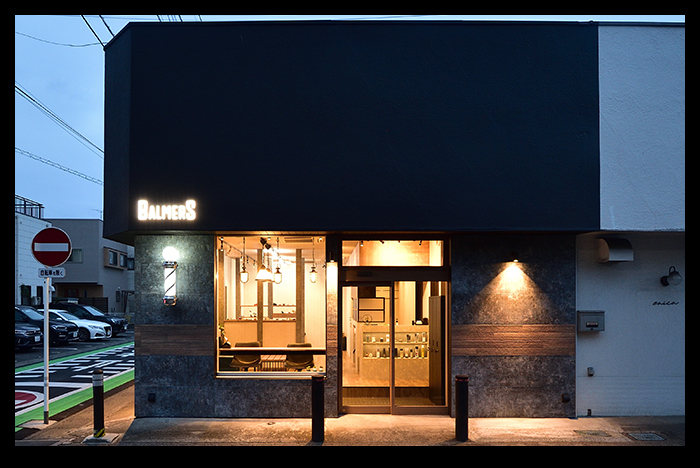 bh飯島由敬プロデュース・2025/5/11開業・日進理容室BALMERS店舗完成写真-2