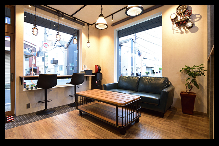 bh飯島由敬プロデュース・2025/5/11開業・日進理容室BALMERS店舗完成写真-8