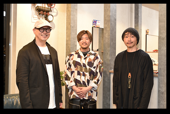 bh飯島由敬プロデュース・2025/5/11開業・日進理容室BALMERS完成記念撮影