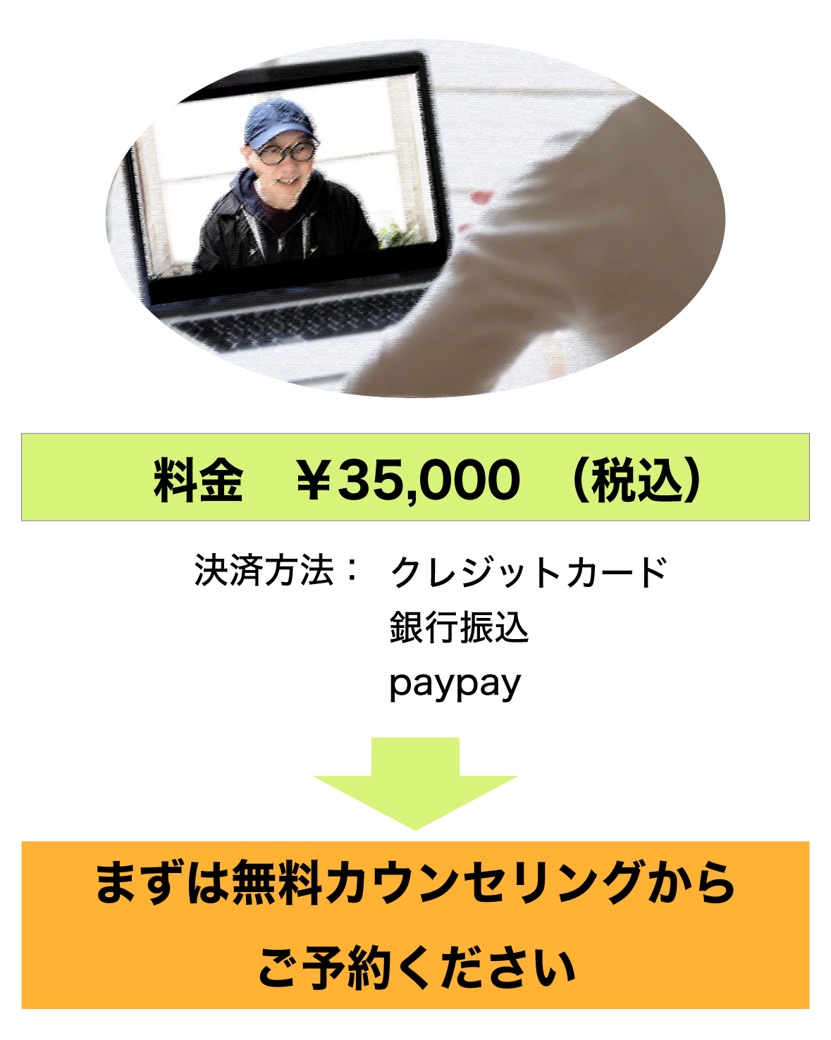 bh飯島由敬完全サポート｜はじめての店舗開業プログラム｜料金￥35,000税込｜クレジットカード、銀行振込、paypay決済可能、まずは無料カウンセリングをご予約ください